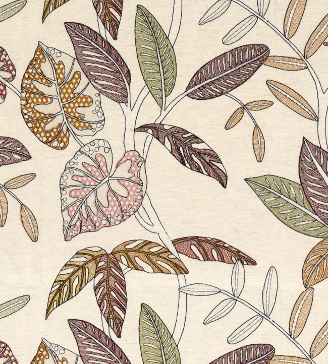 Guarana Fabric by Camengo Terre De Sienne