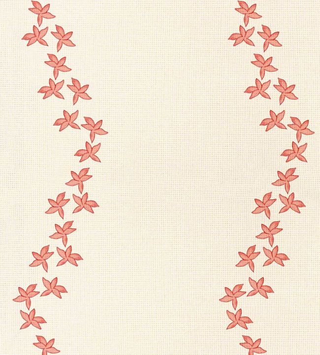 Guirlande Fabric by Ottoline Coral