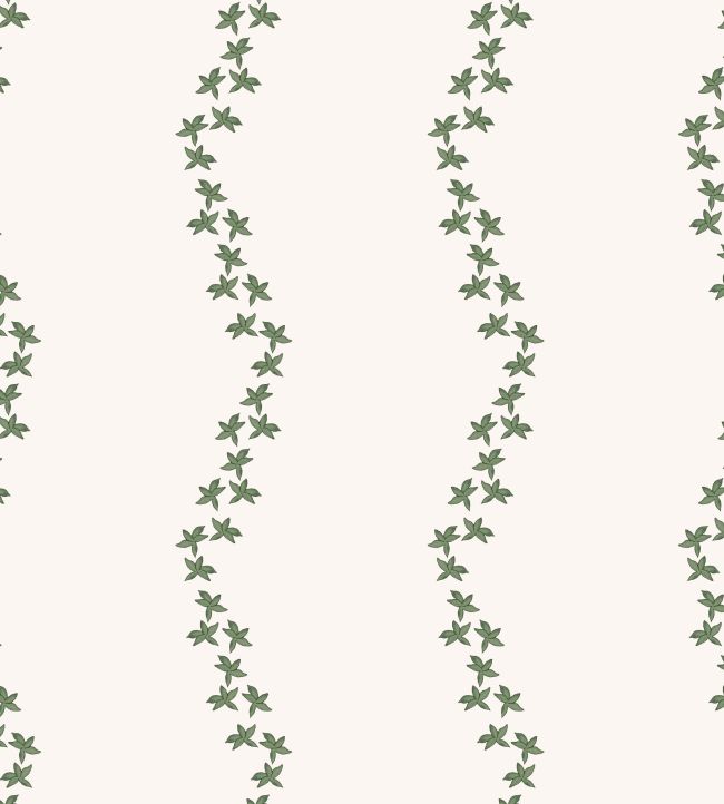Guirlande Wallpaper by Ottoline Green