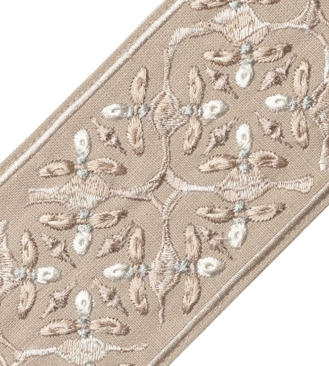 Gypsy Embroidered Border Trimming by Samuel & Sons Barley