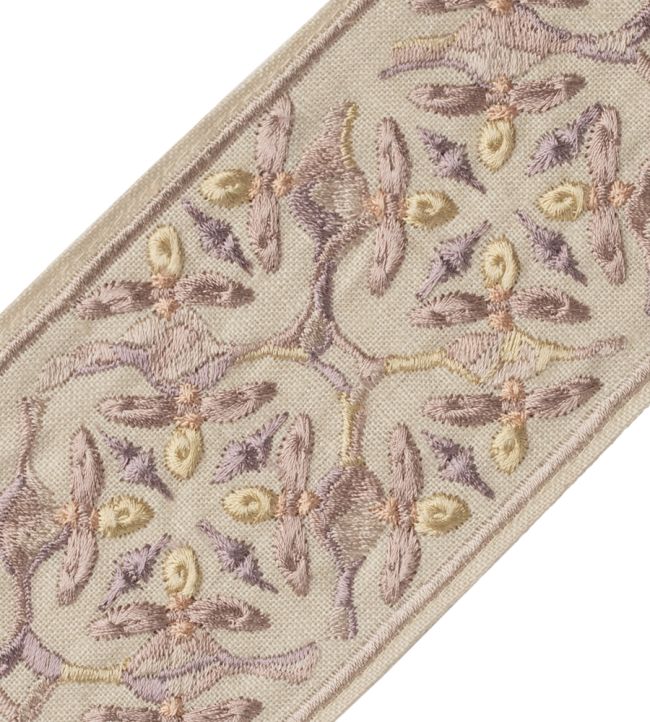 Gypsy Embroidered Border Trimming by Samuel & Sons Sherbert