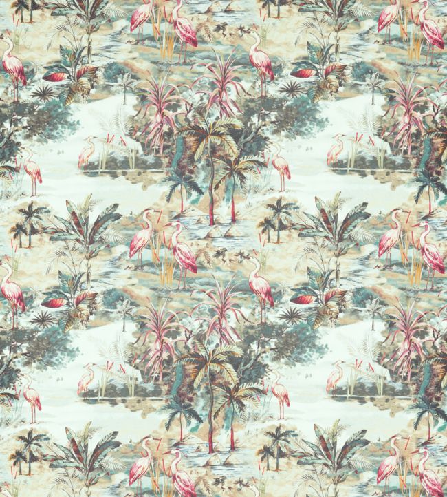 Habitat Fabric by Clarke & Clarke Mineral