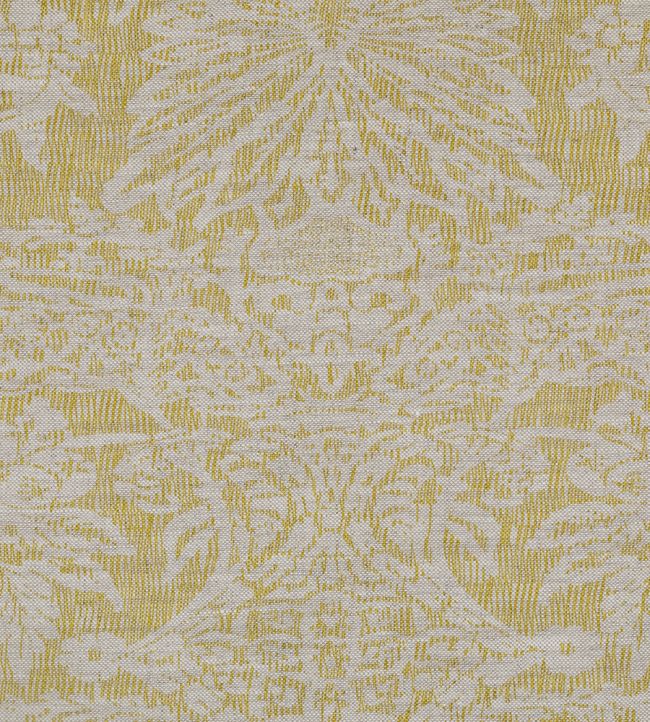 Hackford Fabric by Fermoie Yellow
