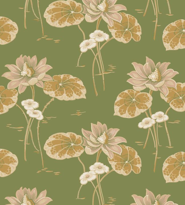 Haga Wallpaper by Borastapeter Green