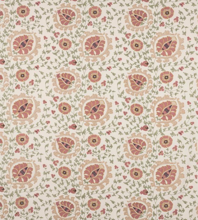 Hailsham Fabric by Colefax and Fowler Old Pink/Green
