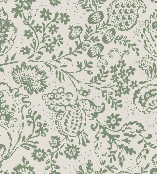 Halcyon Days Wallpaper by Langelid Von Bromssen Celadon
