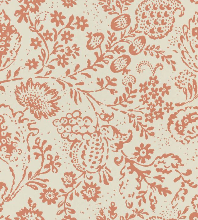 Halcyon Days Wallpaper by Langelid Von Bromssen Coral