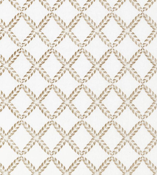 Halifax Embroidery Fabric by Anna French Beige