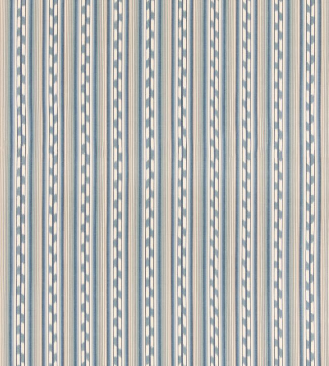 Halki Stripe Fabric by GP & J Baker Blue