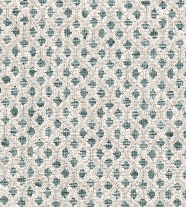 Halona Fabric by Casamance Bleu Baltique
