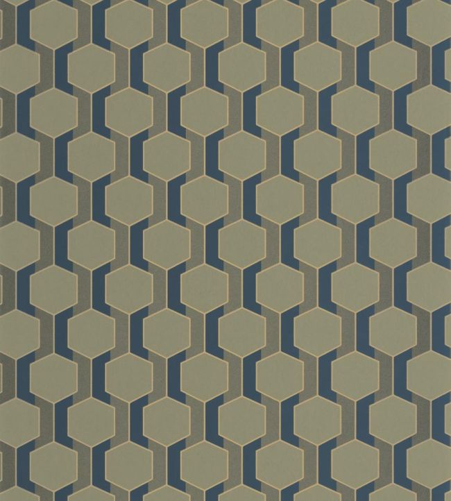 Hamilton Wallpaper by Casadeco Vert Kaki