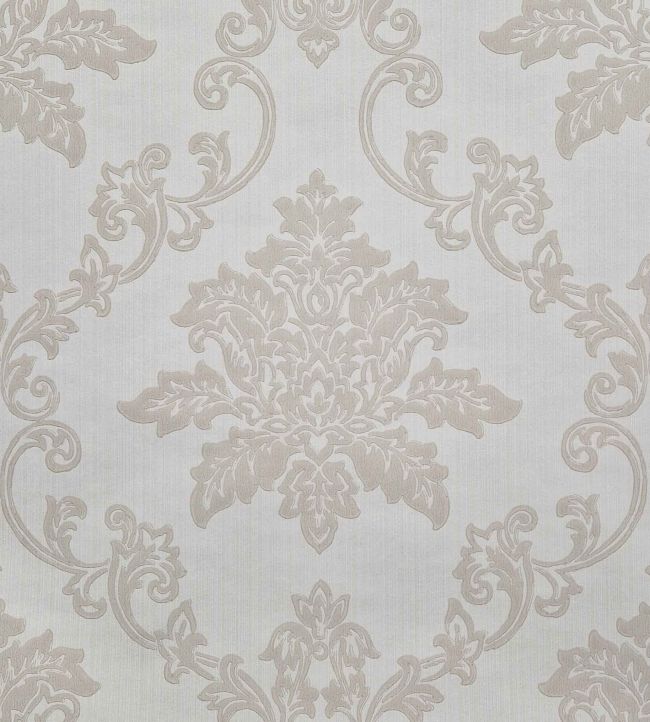 Hampton Wallpaper by 1838 Wallcoverings Ivory Cream