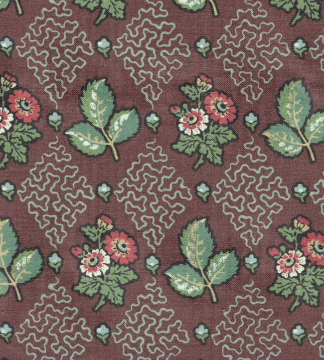 Hampton Fabric by Titley and Marr Aubergine