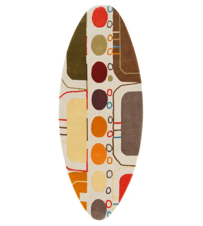GAN Surf Malibu Mediterraneo rug Multi 02HT29795AGA1-55150 Multi