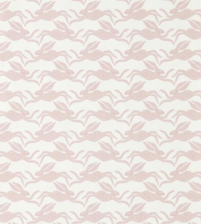 Hares Wallpaper by Scion Lilac