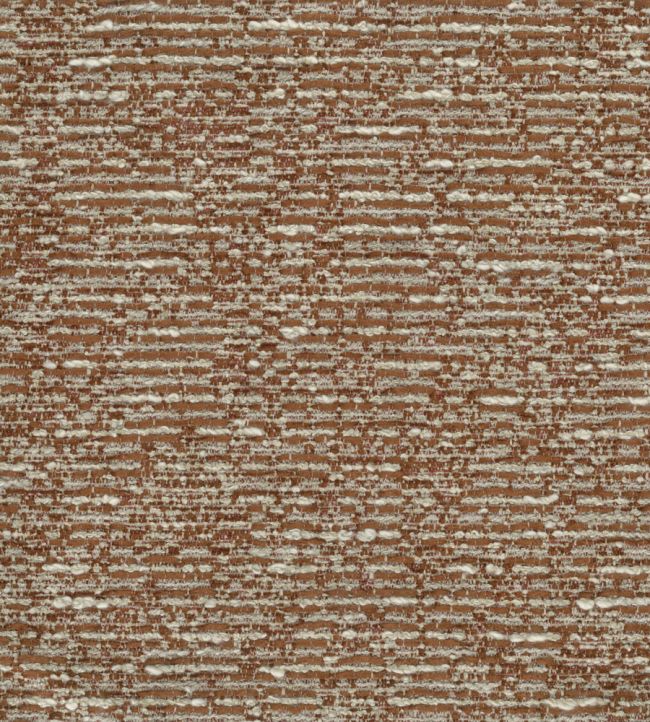 Haresfield Fabric by Nina Campbell Terracotta