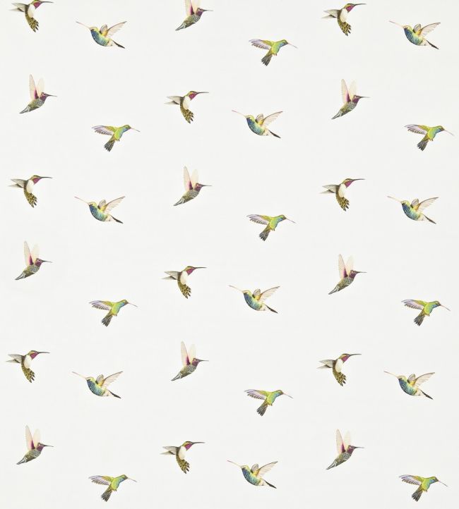 Amazilia Fabric by Harlequin Flamingo/Papaya/Apple