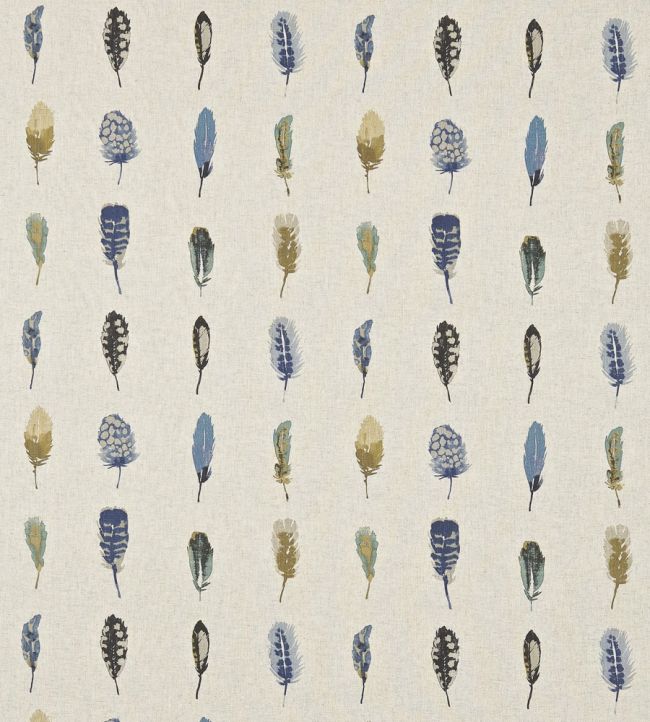 Limosa Fabric by Harlequin Indigo/Mustard/Stone