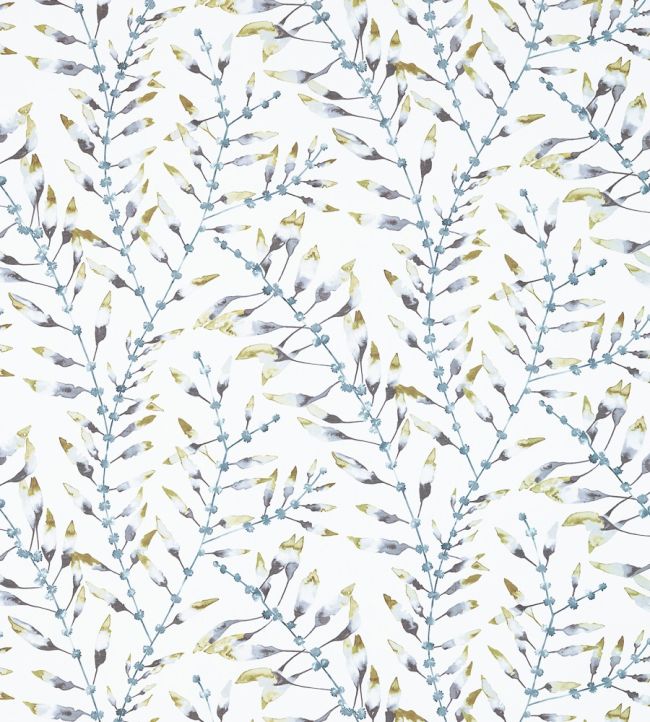 Chaconia Fabric by Harlequin Lagoon/Linden