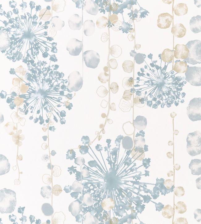 Moku Wallpaper by Harlequin Ocean/Sand