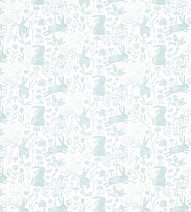 Into the Meadow Wallpaper by Harlequin Duck Egg