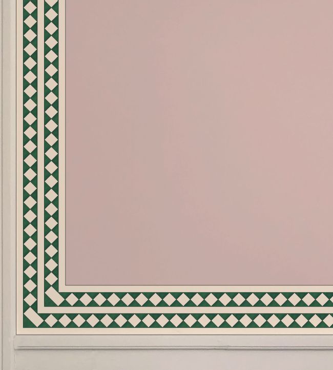 Harlequin Border Wallpaper by Ottoline Green