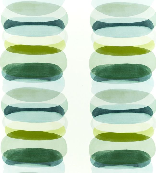Elliptic Fabric by Harlequin Emerald