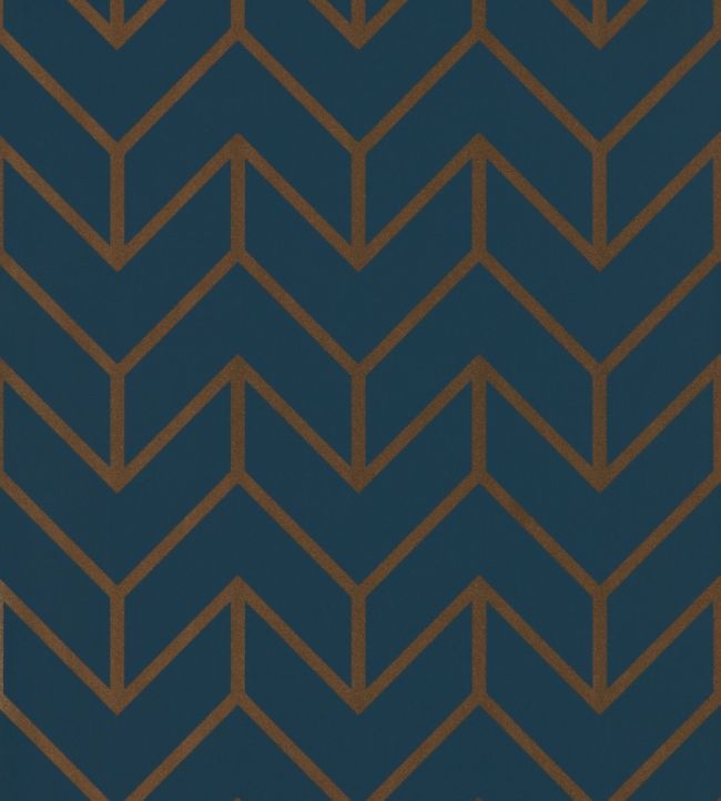 Tessellation Wallpaper by Harlequin Marine / Copper