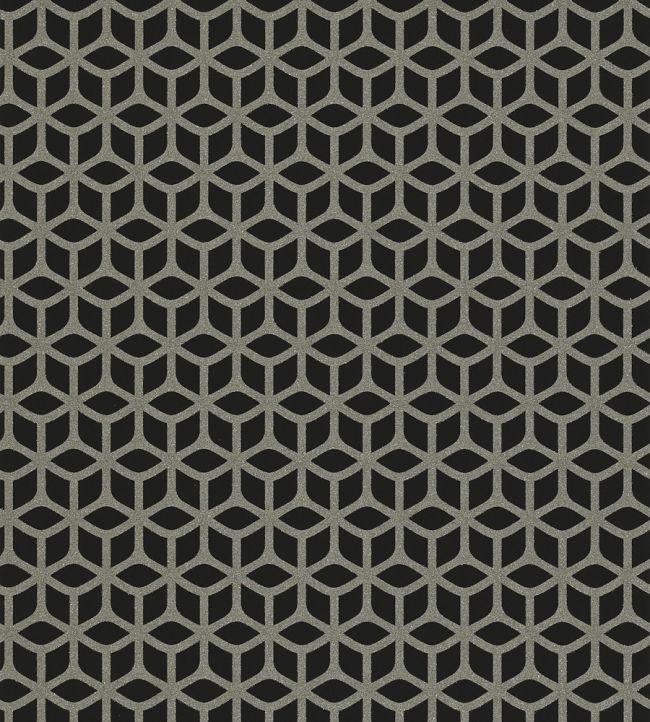 Trellis Wallpaper by Harlequin Onyx