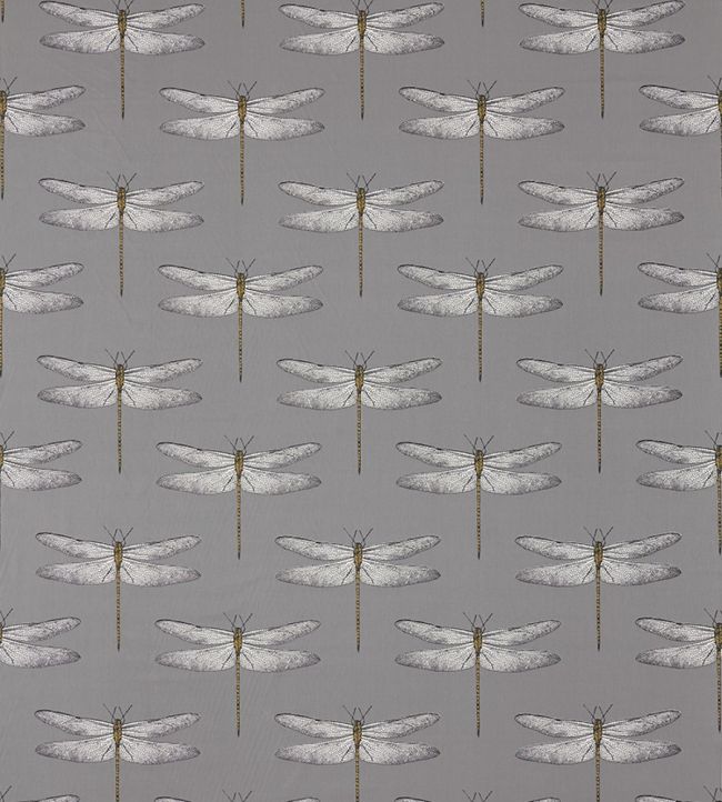 Demoiselle Fabric by Harlequin Graphite/Almond