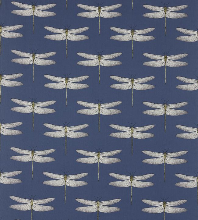 Demoiselle Fabric by Harlequin Ink/Chartreuse