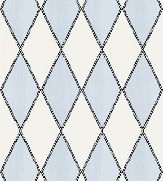 Harlequin Pearl Wallpaper by CommonRoom Gustavian Blue