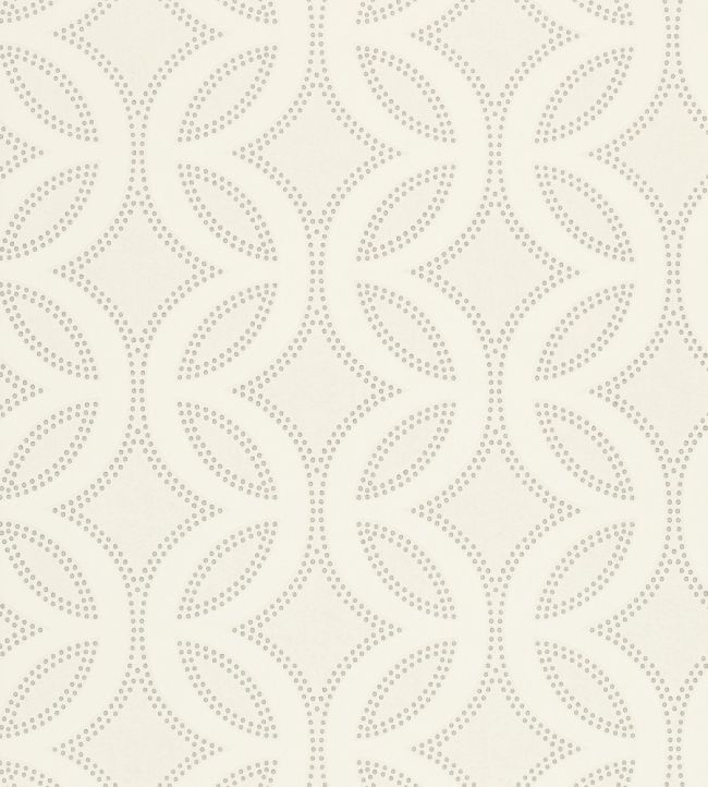 Caprice Wallpaper by Harlequin Chalk, Pearl, Silver
