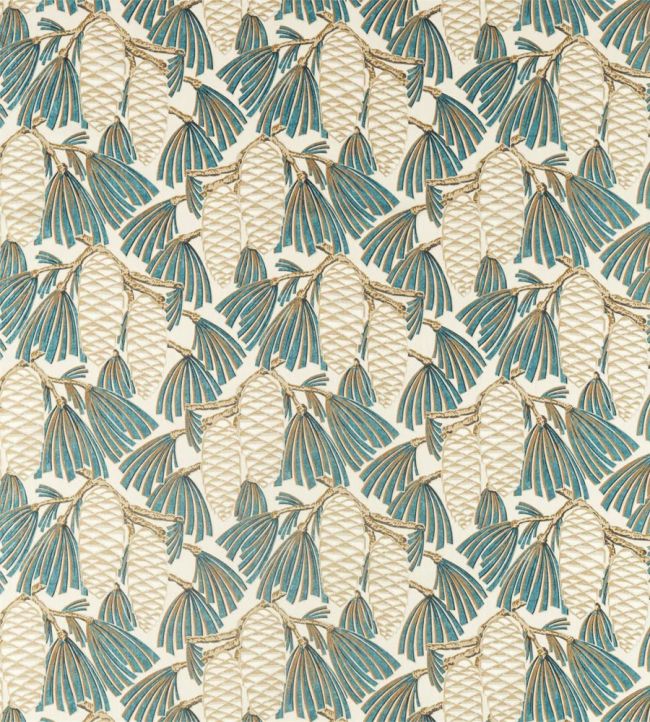 Foxley Fabric by Harlequin Kingfisher