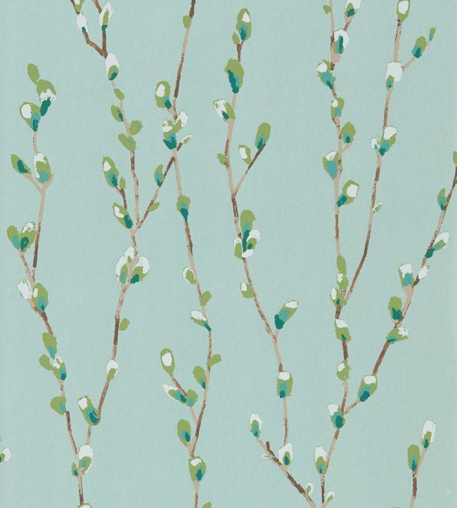 Salice Wallpaper by Harlequin Mint/Emerald