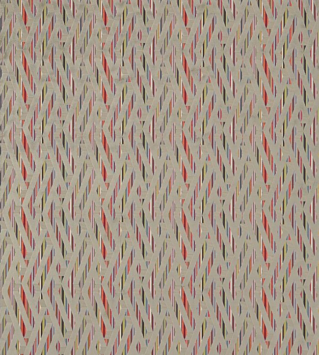 Makena Fabric by Harlequin Contract Tabasco/Olive/Mink
