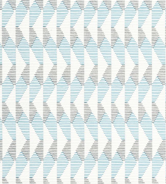 Harper Fabric by Thibaut Sterling and Sky