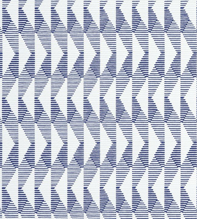 Harper Fabric by Thibaut True Blue