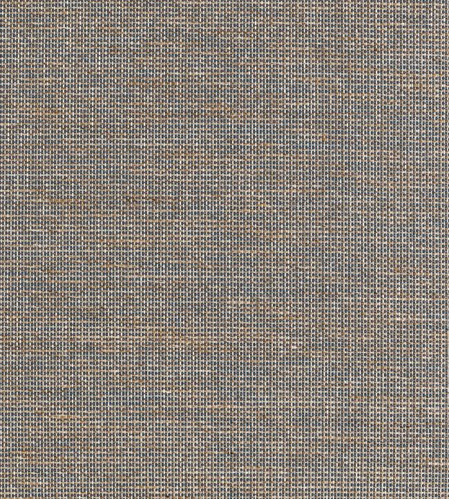 Harrison Wallpaper by Thibaut Blue and Tan