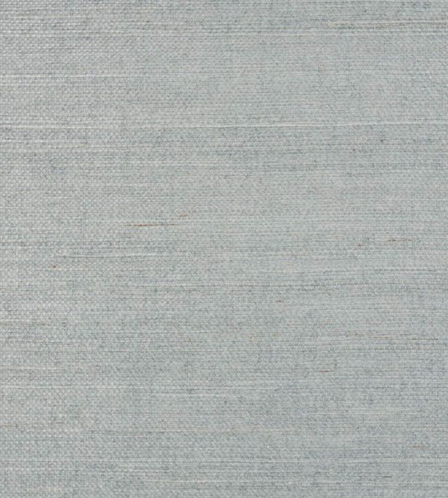 Haruki Sisal Wallpaper by Schumacher Blue Grey