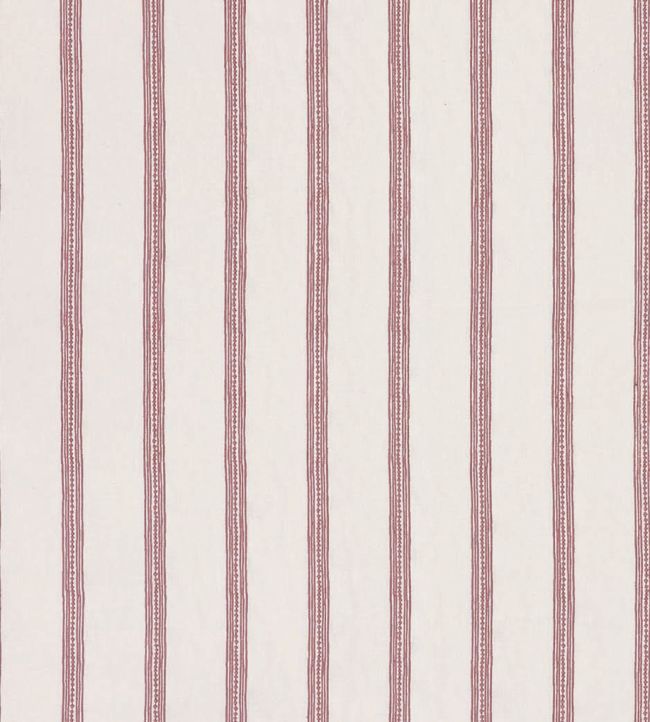 Harvest Stripe Fabric by Scion Lilac