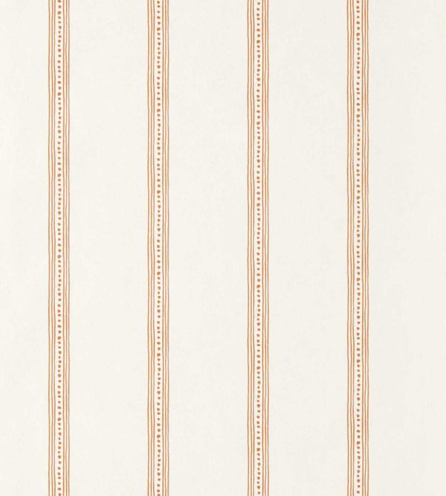 Harvest Stripe Wallpaper by Scion Tangerine