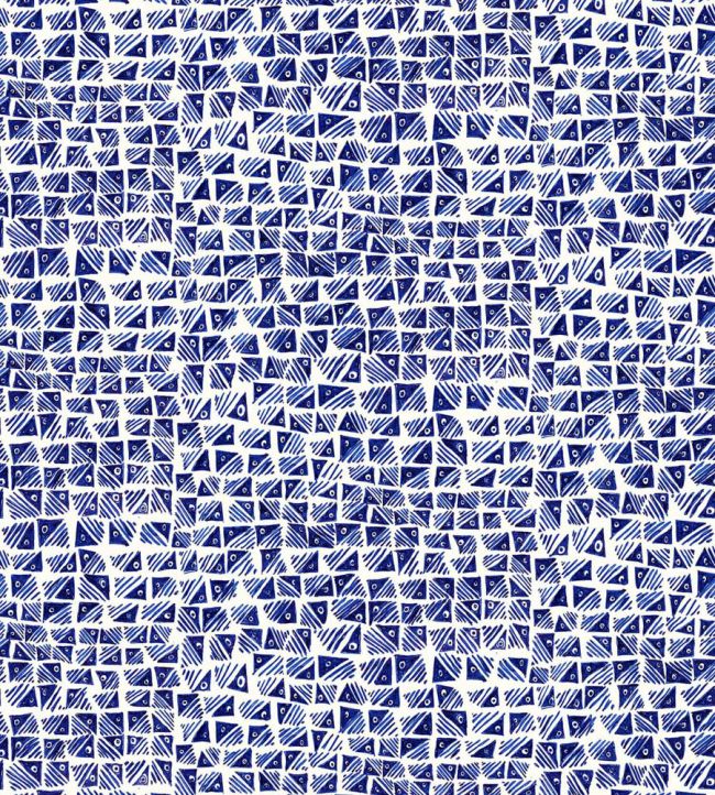 Hatch Wallpaper by CommonRoom Indigo