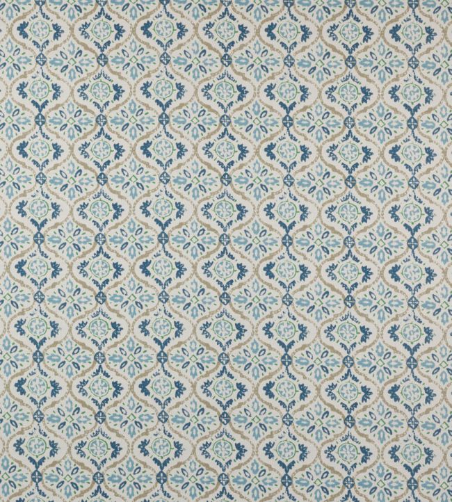Haven Fabric by Jane Churchill Blue