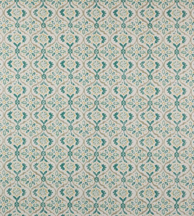 Haven Fabric by Jane Churchill Teal