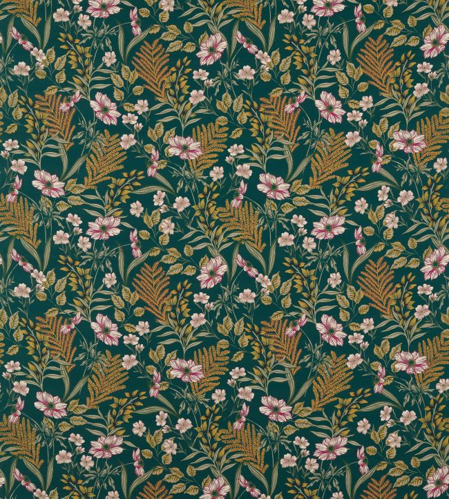 Hazelbury Linen Fabric by Studio G Forest