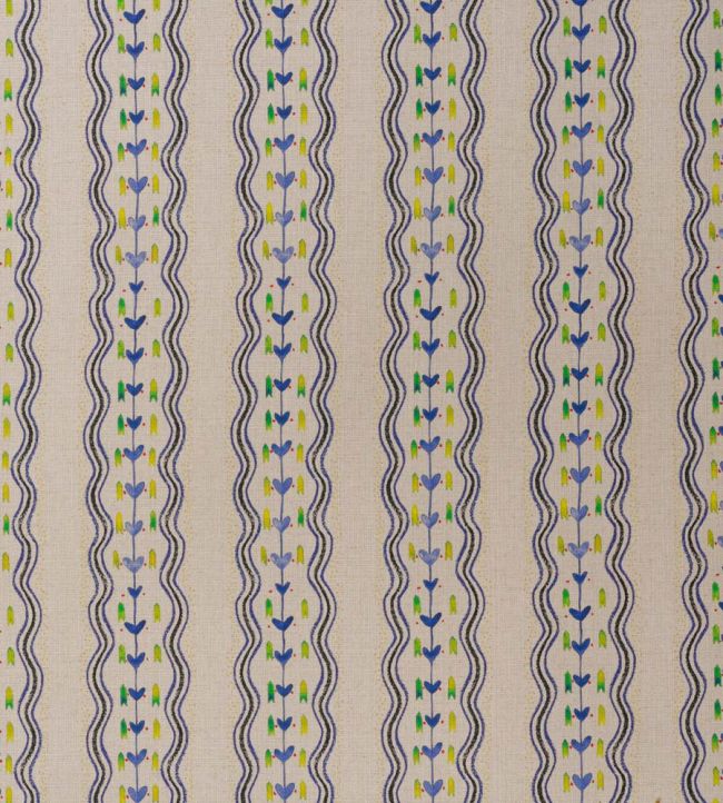 Hearty Fabric by Andrew Martin Indigo