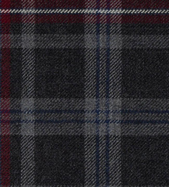 Hebridean Heather Fabric by The Isle Mill Grey