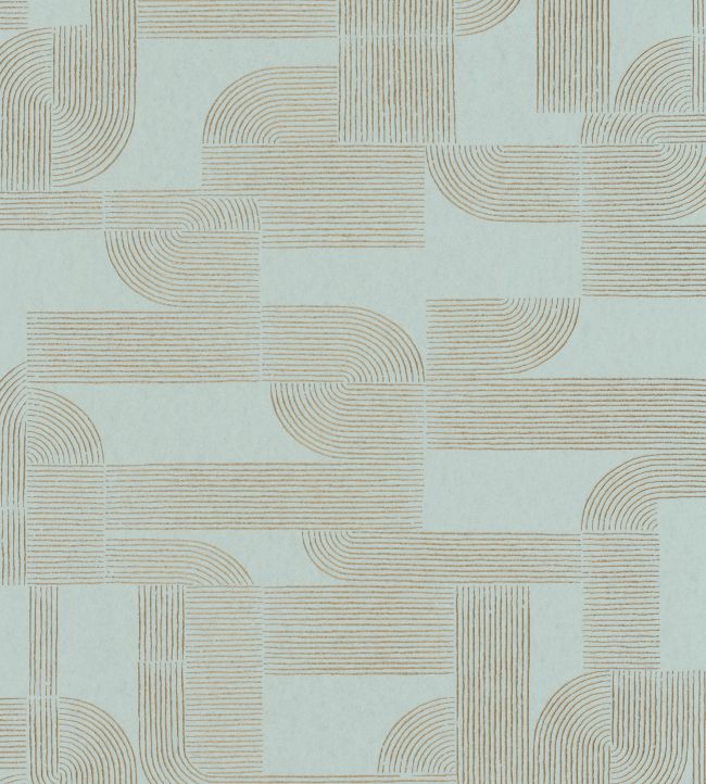 Hector Wallpaper by Casamance Opaline / Dore