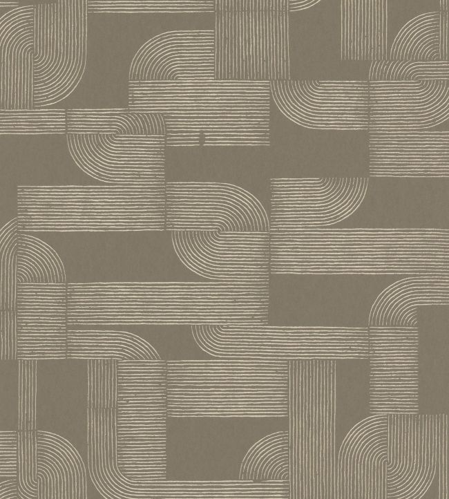Hector Wallpaper by Casamance Vert